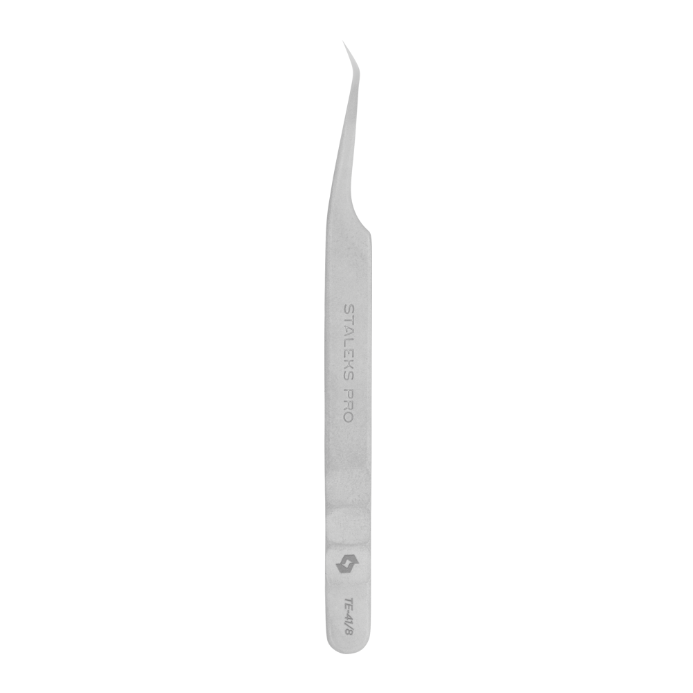 Пінцет для вій STALEKS PRO EXPERT 41 MINI L, TE-41-8
