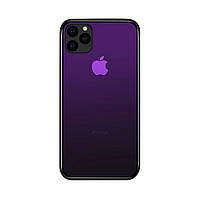 Чохол Amber-Glass для Iphone 11 Pro бампер накладка градієнт Purple