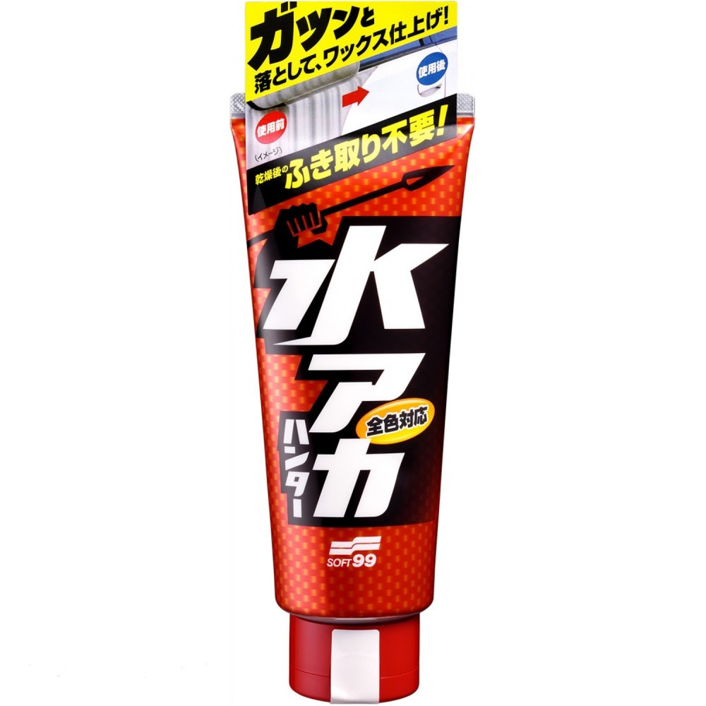 Абразивний очищувач SOFT99 Stain Cleaner Tube Type для особливо стійких забруднень 180 г