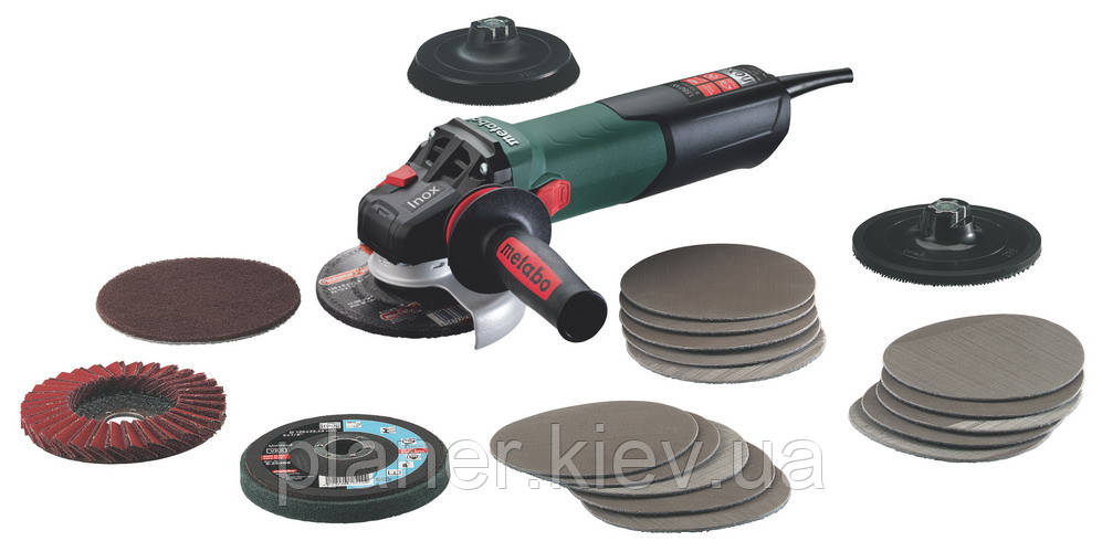 Набір інструменту Metabo WEV 15-125 Quick Inox (600572500), фото 1