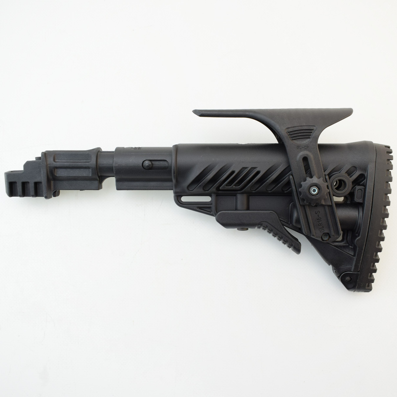Приклад FAB Defense для AK 47/74 телескопічний з регульованою щокою. Колір - чорний