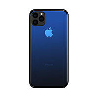 Чохол Amber-Glass для Iphone 11 Pro Max бампер накладка градієнт Blue