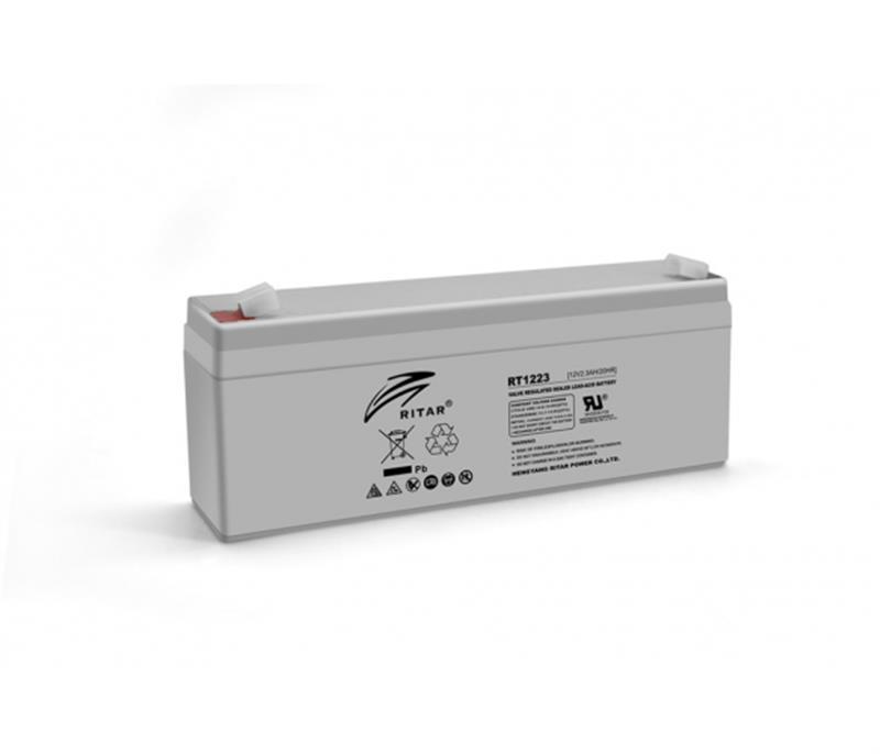 Акумуляторна батарея Ritar 12 V 2.3 AH Gray Case (RT1223/02970) AGM