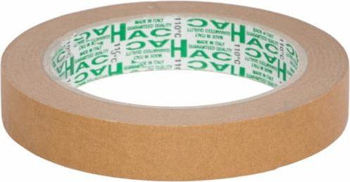 Малярна стрічка HAC 110°С 18 мм х 40 м коричнева, фото 1