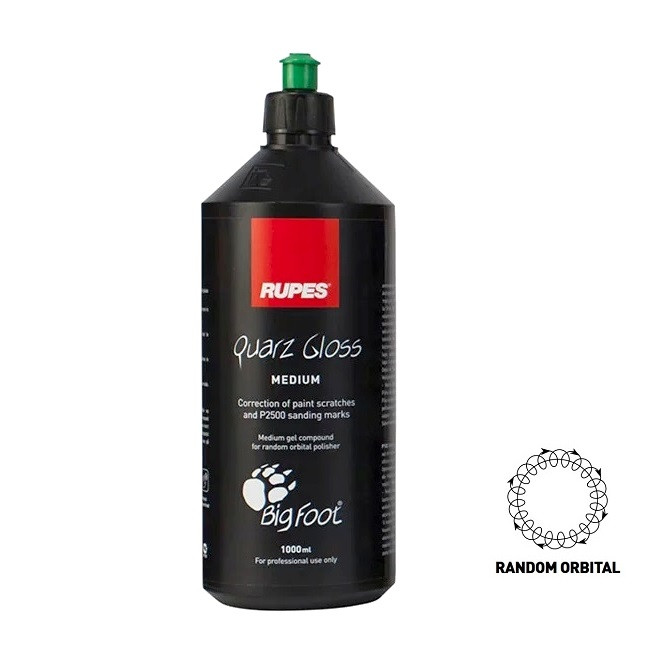 Середня полірувальна паста Rupes Quarz Gloss 1 л