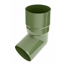 Водостічні системи коліно труби Bryza 67 градусів Зелений, 150-110 мм