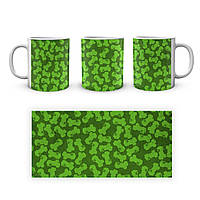 Кружка GeekLand Minecraft Майнкрафт Криперы Паттерн MС.02.369