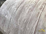 Металевий паркан під біле дерево 3D, євроштакетник в розмір від виробника, купити штахетник Київ, фото 7