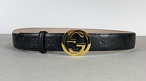 Жіночий шкіряний пояс Gucci (Гуччі)