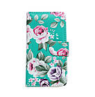 Чехол-книжка Book Case Lenovo A2010 Green Flowers