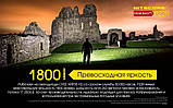 Тактичний ліхтар NITECORE P22R + NL1835HP 18650 3500mAh + Чохол NTH10 (1800LM, Cree XHP 35 HD, USB-C), фото 7