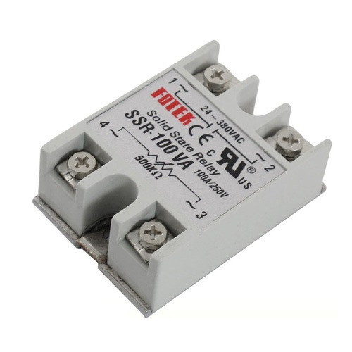 Однофазне твердотільне реле SSR-100VA 100A VR-AC, фото 1