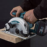 Акумуляторна дискова пила Makita BSS610RFE, фото 4