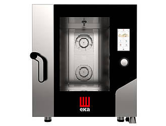 Піч пароконвекційна Tecnoeka MKF 711 TS, 7 дек GN 1/1 із сенсорним дисплеєм