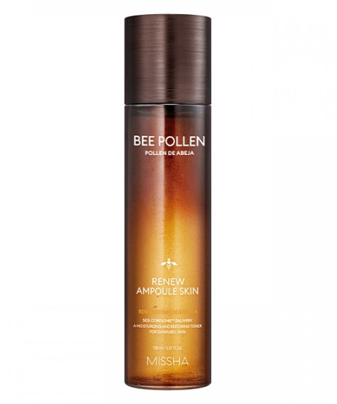 Тонер для обличчя з бджолиним пилком Missha Bee Pollen Renew Ampoule Skin 150 мл