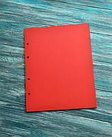 Лист розділяючий, прокладочний лист формат Optima 200*250 - червоний