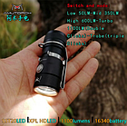 Ліхтар AMUTORCH AX2 SST20 1100LM EDC+ Акумулятор 16340 900mAh Світло тепле 5000k маленьке ручне, фото 6