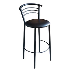 Стілець Маркос Хокер чорний Неаполь N-20