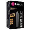 Перезаряджувана віброкуля Dorcel Rocket Bullet Black Bomba💣, фото 3