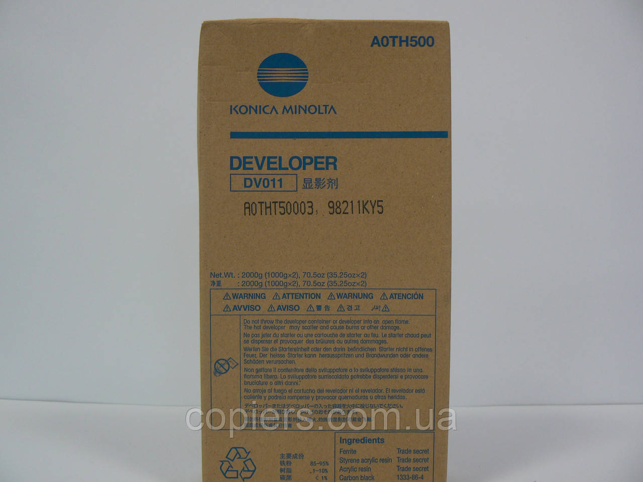 Developer DV011 Konica Minoltа Bizhub pro 1051/1052/1200/1250, dv-011