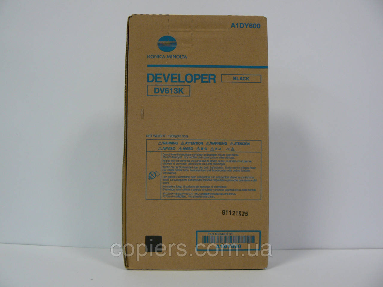 Developer DV613K Konica Minolta Bizhub PRESS C8000, dv-613k, A1DY600, фото 1