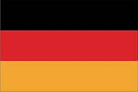 Прапор Німеччини 100х150 см, шовк