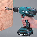 Акумуляторний дриль-шурупокрут Makita DF457DWE, фото 2