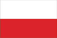 Прапор Польщі 100х150 см, атлас