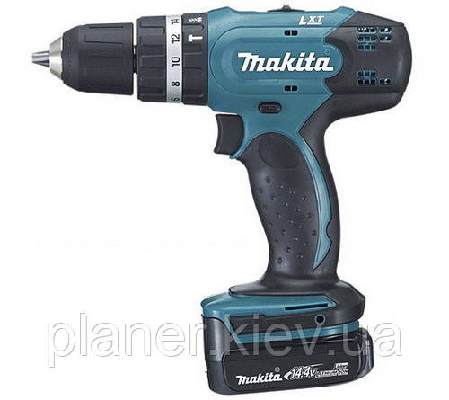 Акумуляторний дриль ударної дії — шурупокрут Makita BHP343SHE
