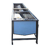 Стіл для роздруковування стіл із неіржавкої сталі — обладнання пасочника, фото 2