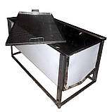 Стіл для роздруковування стіл із неіржавкої сталі — обладнання пасочника, фото 3