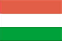 Прапор Венгрії 120х180 см, атлас