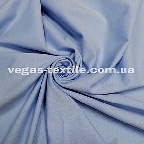 Тканина Кулірка стрейч Пен'є Блакитний (180 г/м2 Туреччина)