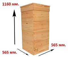 Вулик Лангстрота-Рута (4 корпуси) 12 рамок