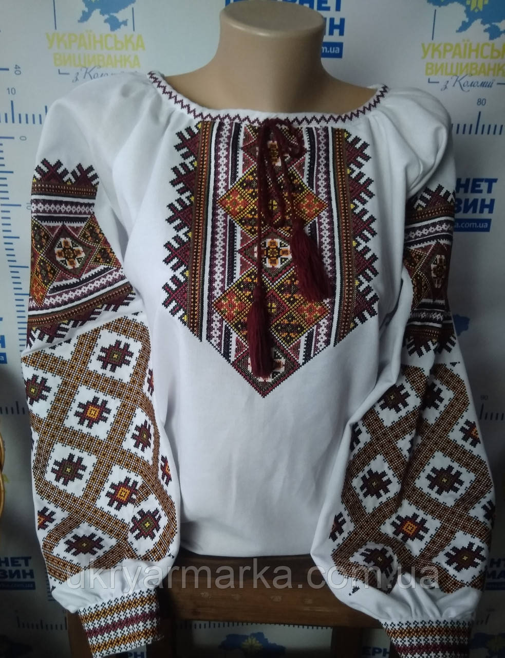 Вишита блузка "Гуцульська"