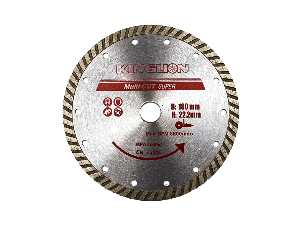 Диск алмазний відрізний (TW) KingLion 180 мм, фото 1