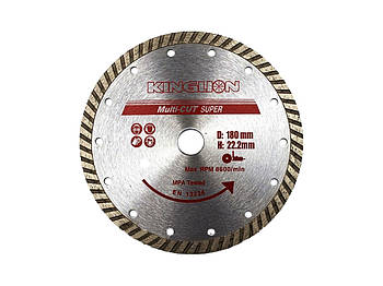 Диск алмазний відрізний (TW) KingLion 180 мм