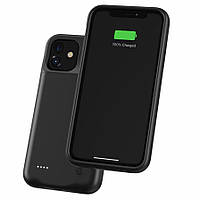 Чохол-акумулятор AmaCase для iPhone 12 Mini Black