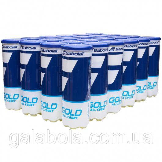 Тенісні м'ячі Babolat Gold All Court X3 501086/113 (3 шт.)