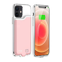 Чохол-акумулятор AmaCase для iPhone 12 Pink Mini