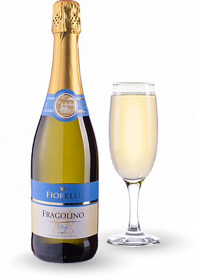 Вино (шампанське)Fragolino Fiorelli Dry (сухе) 750 мл Італія