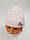 Дитячі польські демісезонні вязані шапки на трикотажній підкладці для новонароджених, р. 38-40 (Grans), фото 2