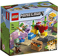 Lego Minecraft Кораловый риф 21164