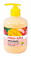 Крем-мыло Fresh Juice Mango & Carambola - 460 мл.