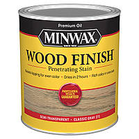 Масляная морилка MINWAX WOOD FINISH (серый 271) 0,946 л