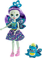 Кукла Павлина Пэттер и Флэп Enchantimals Patter Peacock Doll with Flap 2 FXM74