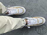 Жіночі кросівки Nike Air Force 1 Shadow Spruce Aura White Beige Rose CK3172-002 36, фото 4