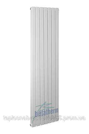 Вертикальний радіатор Blende, H-1600 мм, L-394 мм, фото 2