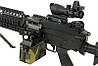 Електро-бункерний магазин M249 на 1500 кульок - MULTICAM [BattleAxe] (для страйкболу), фото 10