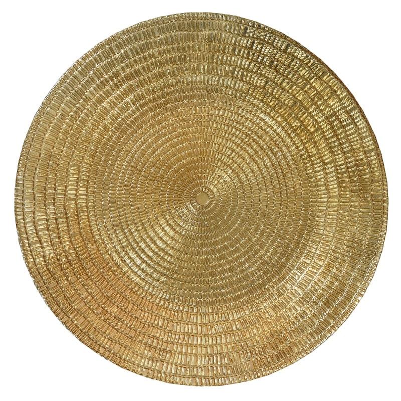 Підставна тарілка REMY-DECOR Plato Coliseum скляна для домашнього декору 33 см